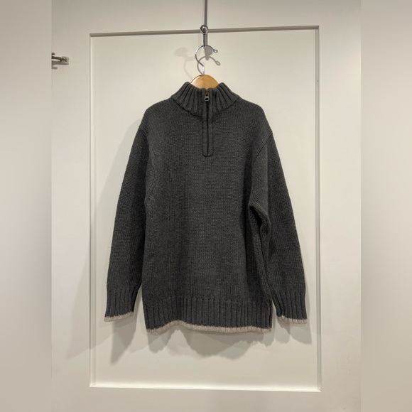 Old Navy boy’s half zip sweater - Picture 1 of 11